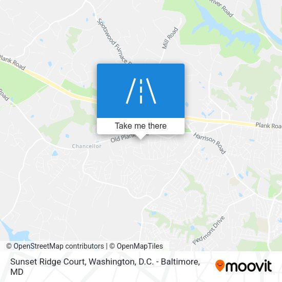 Sunset Ridge Court map