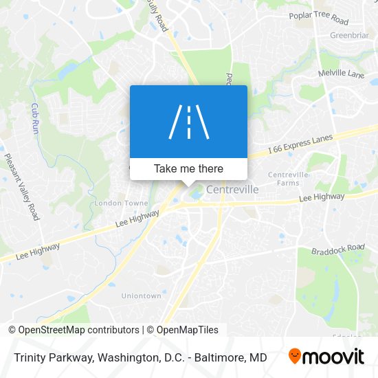 Mapa de Trinity Parkway