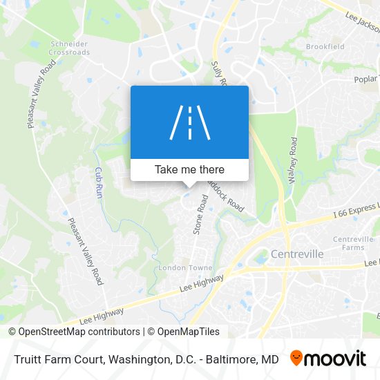 Mapa de Truitt Farm Court