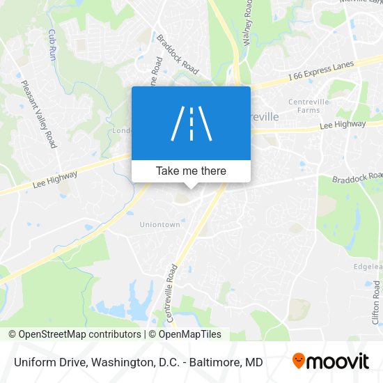 Uniform Drive map