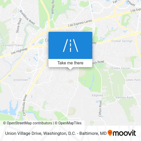 Mapa de Union Village Drive