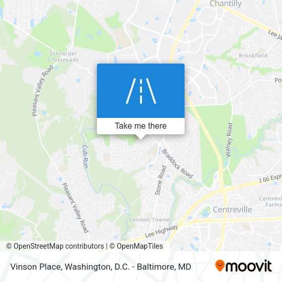 Vinson Place map