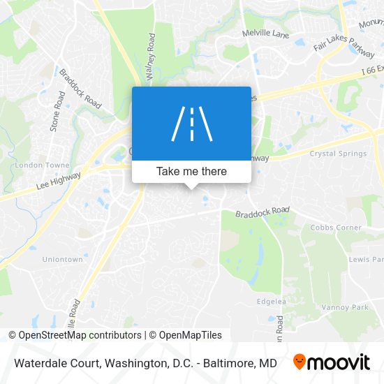 Mapa de Waterdale Court