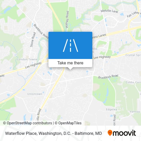 Waterflow Place map