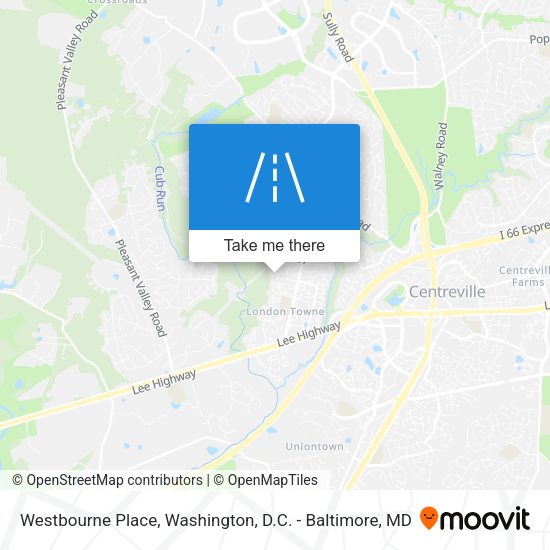 Westbourne Place map