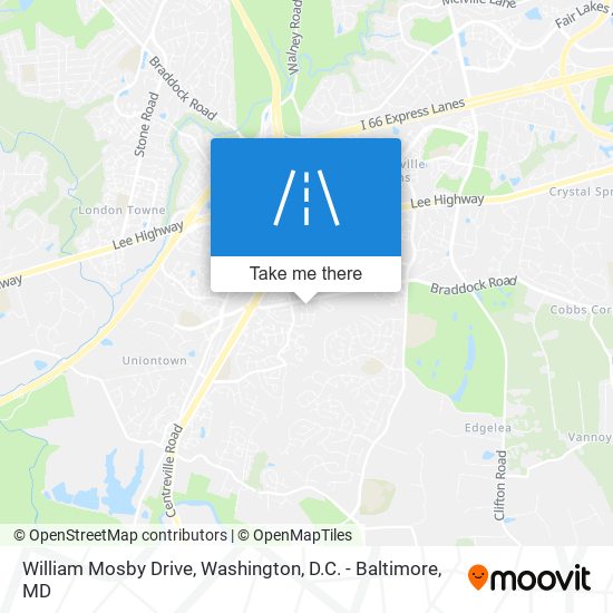 William Mosby Drive map