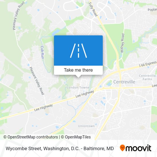 Wycombe Street map