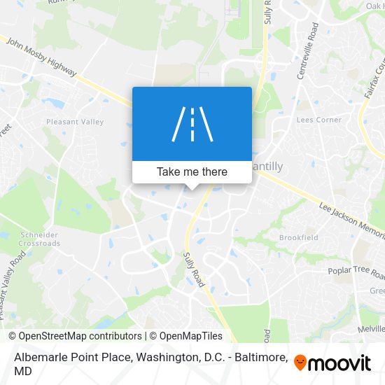 Albemarle Point Place map