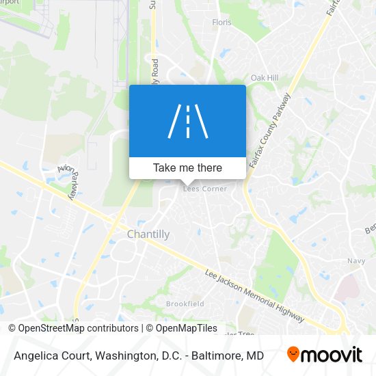 Angelica Court map