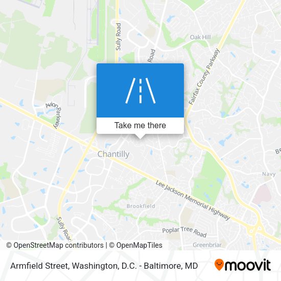 Mapa de Armfield Street