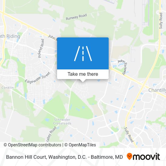 Bannon Hill Court map