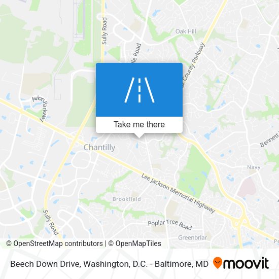Mapa de Beech Down Drive
