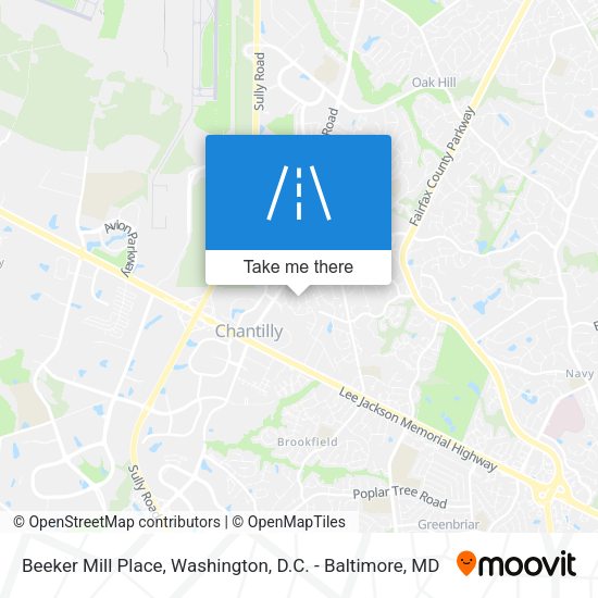 Mapa de Beeker Mill Place