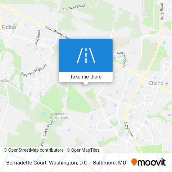 Mapa de Bernadette Court