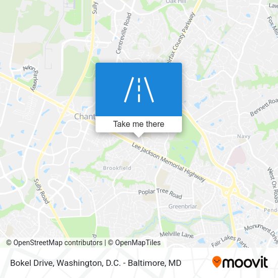 Bokel Drive map