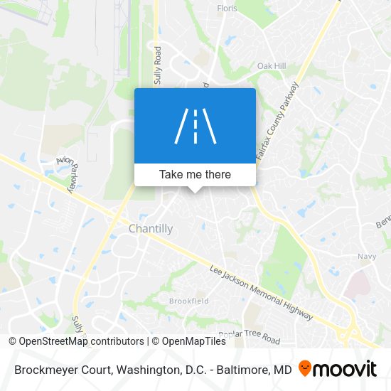 Brockmeyer Court map