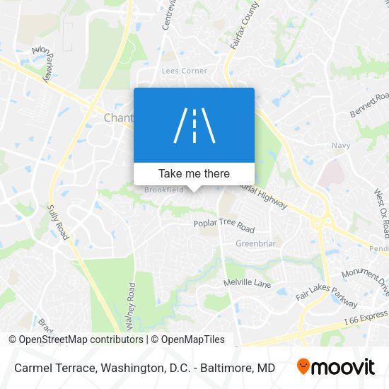 Carmel Terrace map