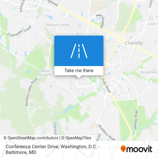 Conference Center Drive map