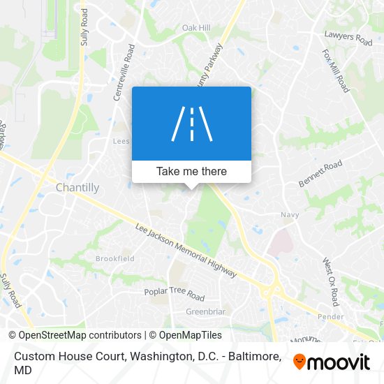 Mapa de Custom House Court