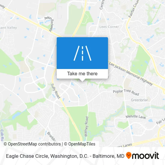 Eagle Chase Circle map