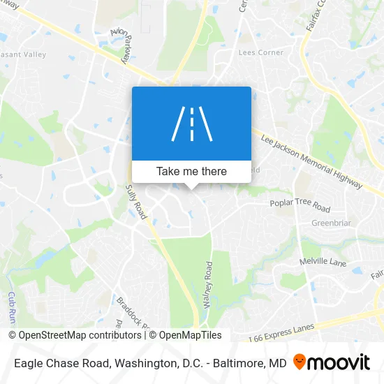 Eagle Chase Road map