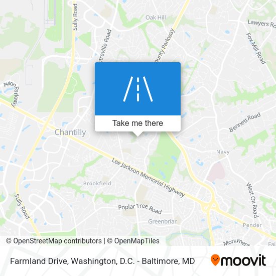 Farmland Drive map