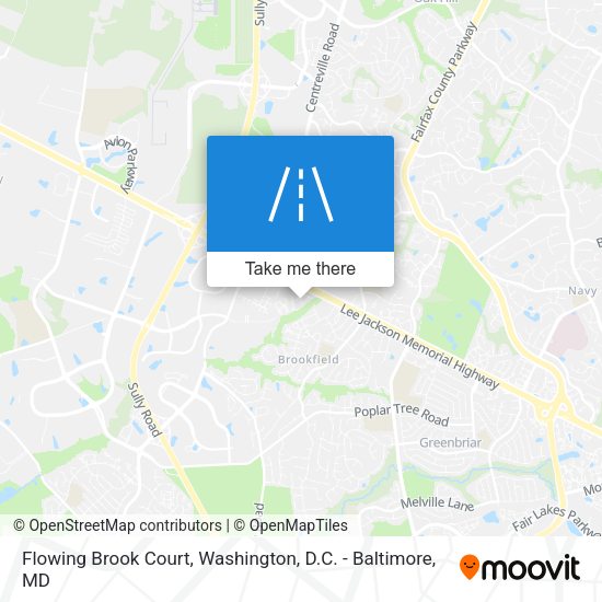 Mapa de Flowing Brook Court