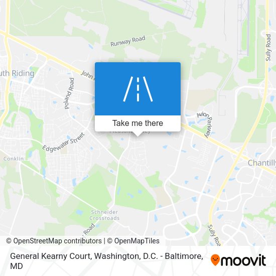 Mapa de General Kearny Court