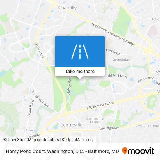 Mapa de Henry Pond Court
