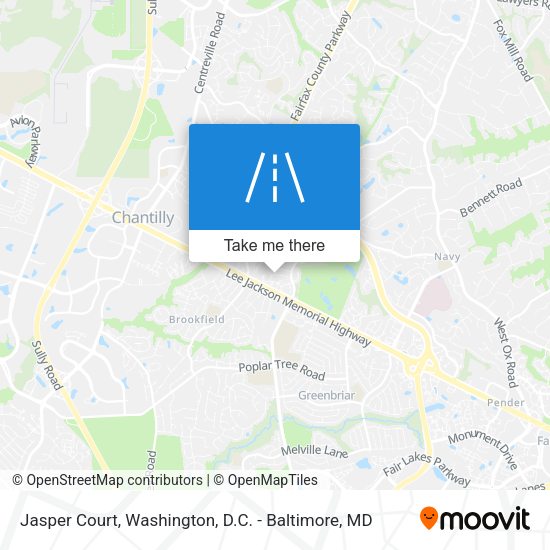 Jasper Court map