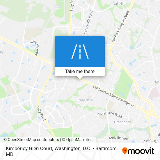 Mapa de Kimberley Glen Court