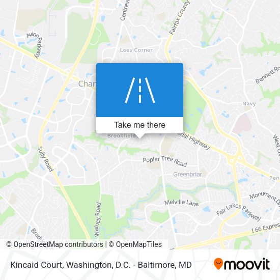 Kincaid Court map