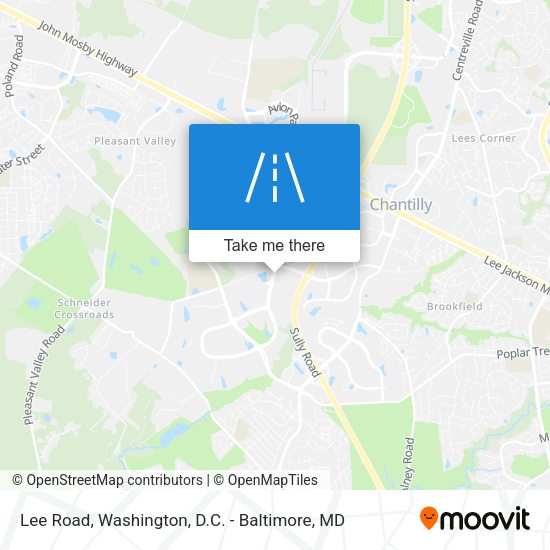 Lee Road map