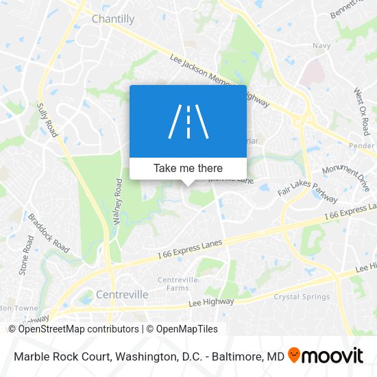 Marble Rock Court map
