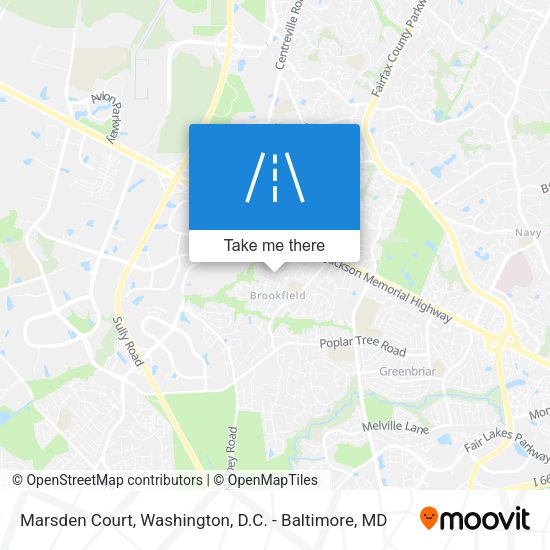 Marsden Court map