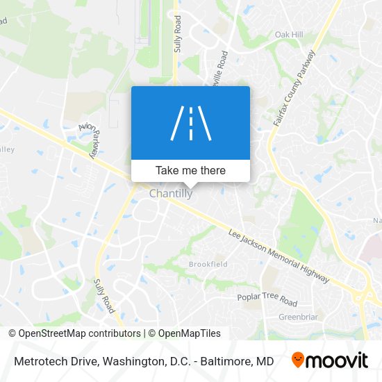 Metrotech Drive map
