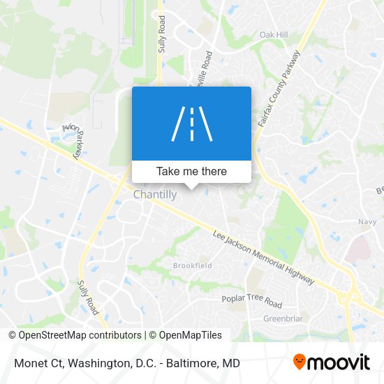 Monet Ct map