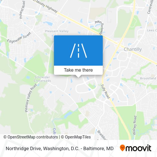 Northridge Drive map