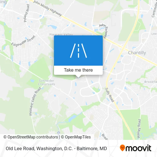 Old Lee Road map
