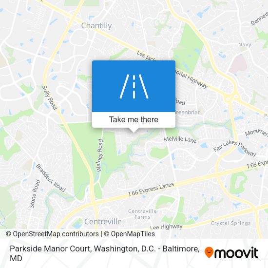 Parkside Manor Court map