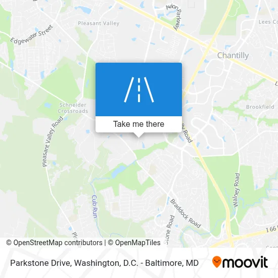 Parkstone Drive map