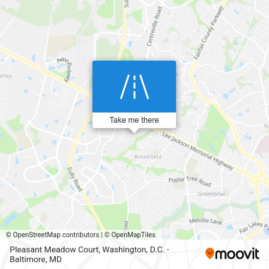 Pleasant Meadow Court map