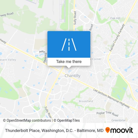 Mapa de Thunderbolt Place