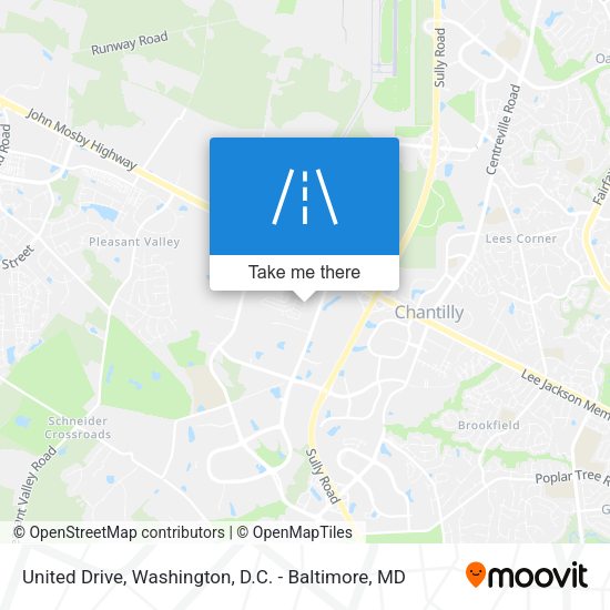 United Drive map