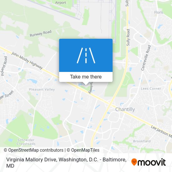 Virginia Mallory Drive map