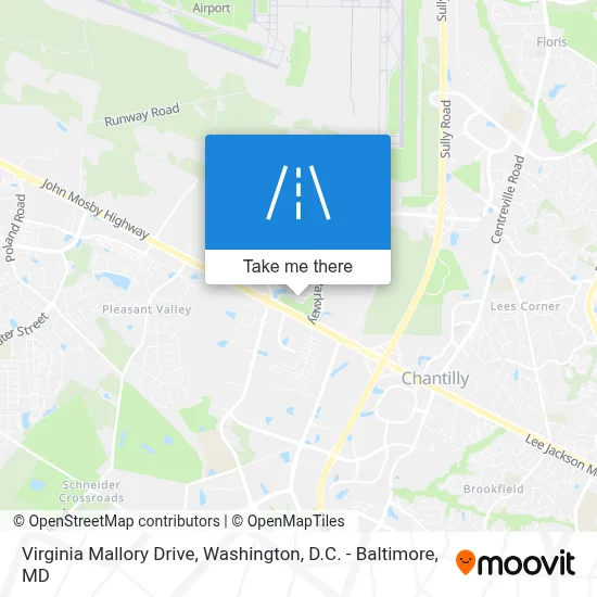 Virginia Mallory Drive map