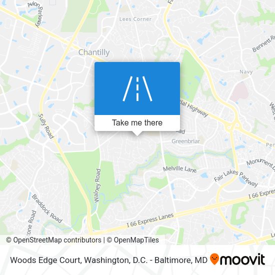 Woods Edge Court map