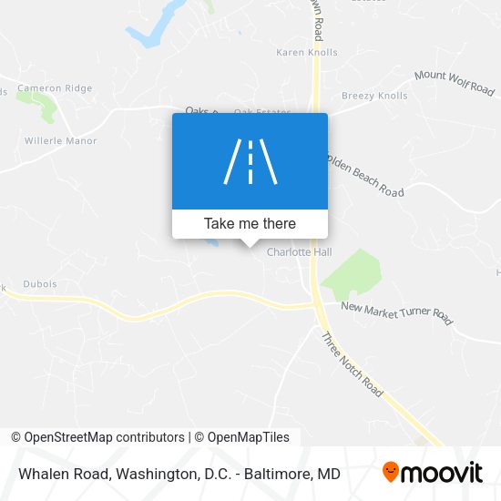 Whalen Road map