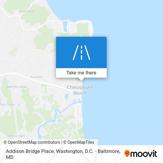 Mapa de Addison Bridge Place