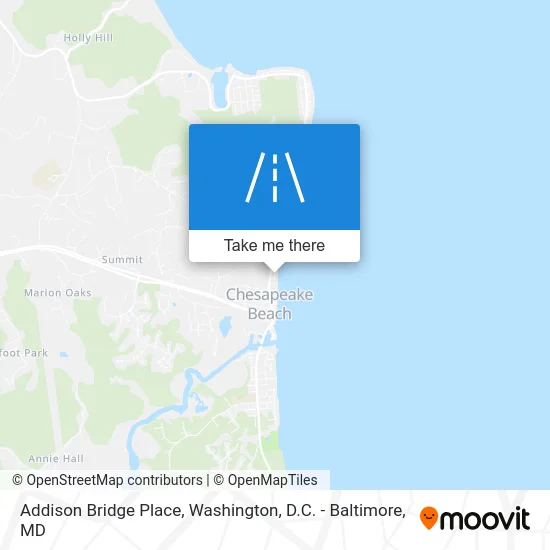 Addison Bridge Place map